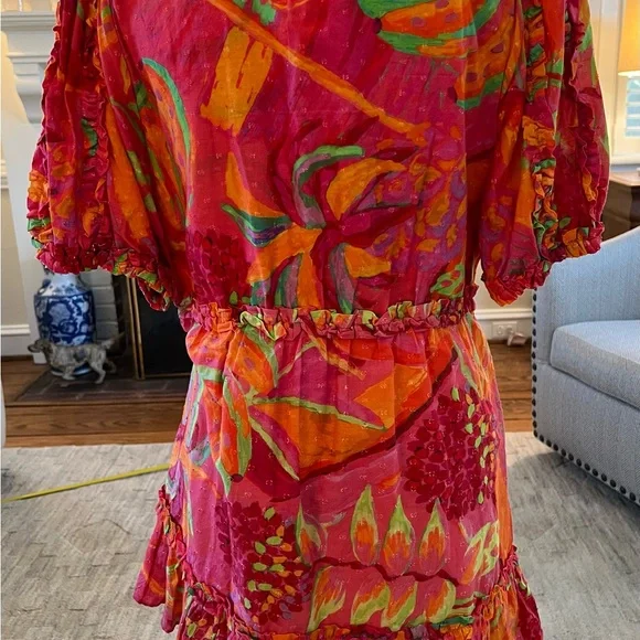 Farm Rio Fruit Brush Mini Dress - Picture 6 of 10